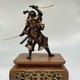 Okimono "Samurai with swords"