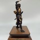 Okimono "Samurai with swords"
