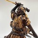 Okimono "Samurai with swords"