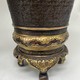 Paired oriental vases
with dragons and Bodhisattvas