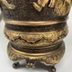 Paired oriental vases
with dragons and Bodhisattvas