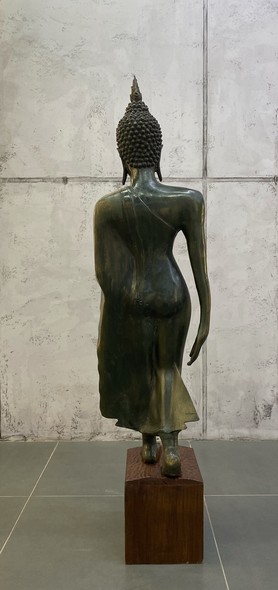 Sculpture "Walking Buddha"