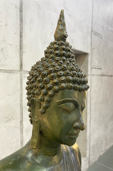 Sculpture "Walking Buddha"