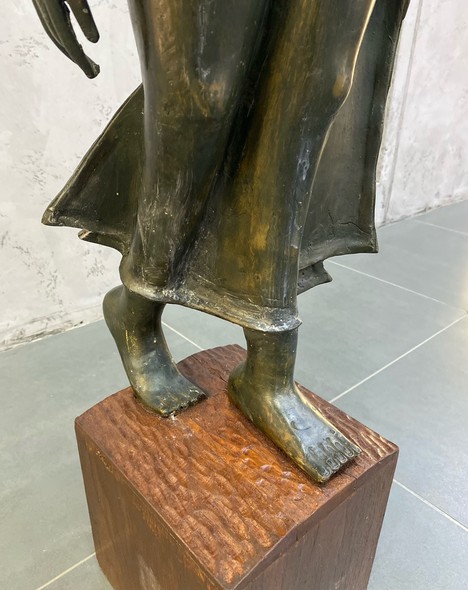 Sculpture "Walking Buddha"