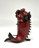 Vintage Dragon Fish Incense Burner