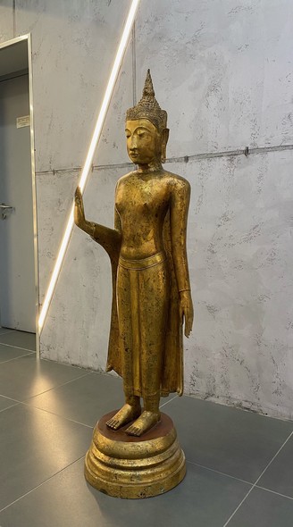 Vintage sculpture
"Standing Buddha"