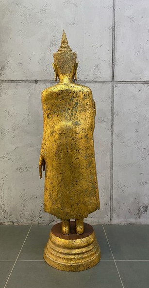 Vintage sculpture
"Standing Buddha"