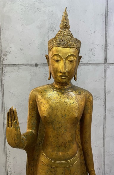 Vintage sculpture
"Standing Buddha"