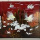 Vintage oriental style panel