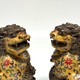 Vintage paired sculptures "Dogs of Fo"