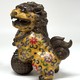 Vintage paired sculptures "Dogs of Fo"