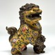 Vintage paired sculptures "Dogs of Fo"