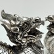 Vintage paired Qilin sculptures