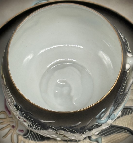 Antique service "Dragon", Kutani