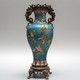 Antique vase, cloisonne
