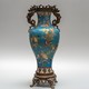 Antique vase, cloisonne