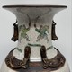 Antique vase with pedestal