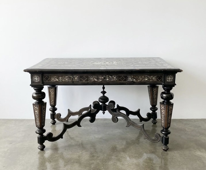 Antique Baroque writing desk