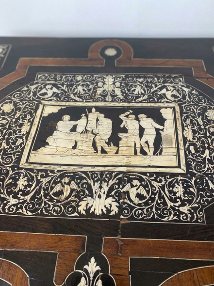 Antique Baroque writing desk