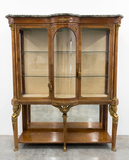Antique display cabinet in the Empire style