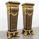 Antique paired pedestals