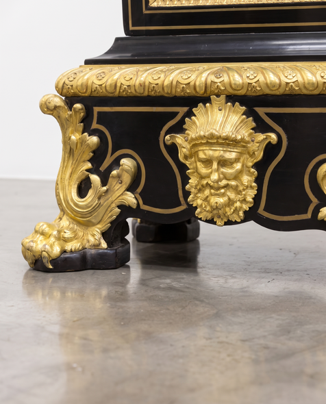 Antique paired pedestals