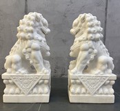 Paired sculptures "Pho Dogs"