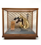 Vintage sculpture composition "Golden Dragon"