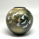 Vintage vase,
Kutani, "Cranes"