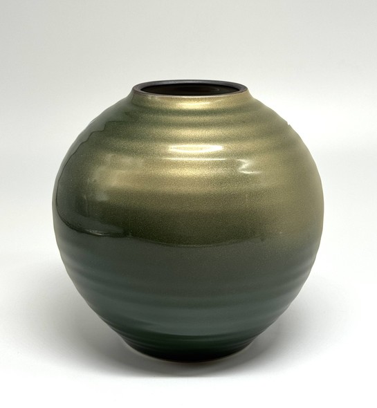 Vintage vase,
Kutani, "Cranes"