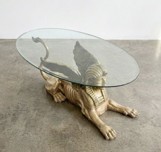 Vintage
Egyptian Sphinx table