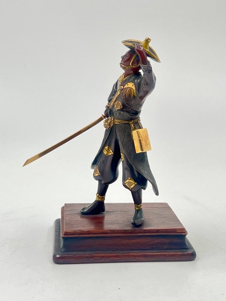 Antique sculpture "Warrior",
Miyao Eisuke
