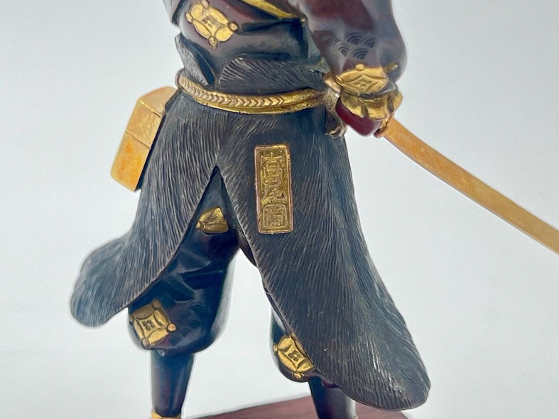Antique sculpture "Warrior",
Miyao Eisuke