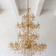 Large crystal chandelier