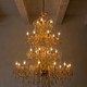 Large crystal chandelier