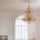 Large crystal chandelier