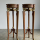 Antique Paired Pedestals