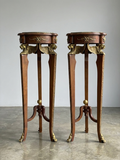 Antique Paired Pedestals