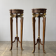 Antique Paired Pedestals