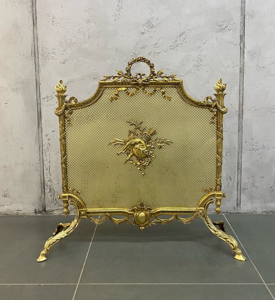 Fireplace screen,
Louis XVI