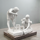Antique sculptural composition "Gorodki"