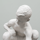 Antique sculptural composition "Gorodki"
