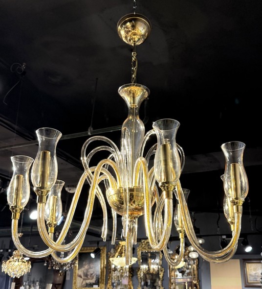Винтажная люстра,
mid-century modern
