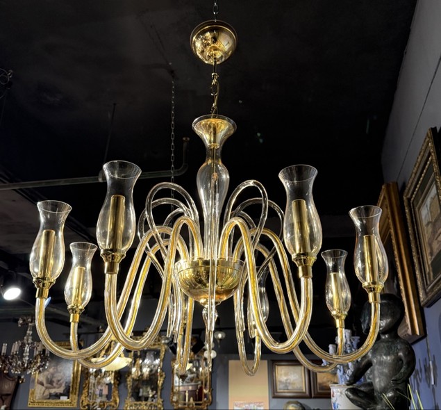 Винтажная люстра,
mid-century modern