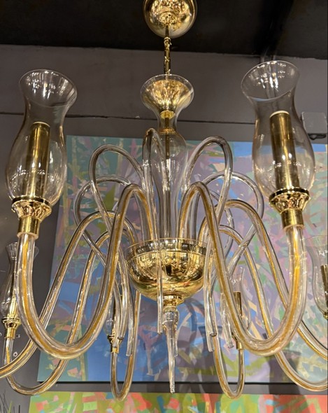 Винтажная люстра,
mid-century modern