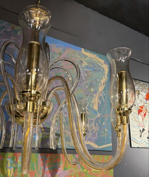 Винтажная люстра,
mid-century modern