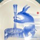 Framed vintage plate
"Moon Rabbit" ("Moon Hare")