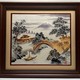Vintage embroidery on silk “Fuji,” Japan