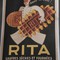 Винтажный плакат GAUFFRE RITA