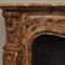excellent marble fireplace mantel